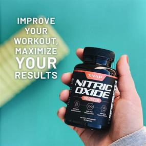 img 2 attached to 💪 Nitric Oxide Booster by Snap Supplements: Power Up Your Workouts and Build Lean Muscles with L-Arginine and L-Citrulline - Enhanced Formula with 1500mg, Tribulus Extract & Panax Ginseng - 60 Capsules