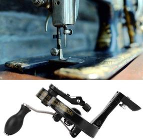 img 3 attached to 🧵 Vintage Sewing Machine Hand Crank: Metal Crank Handle for Wheel Treadle Sewing Machines