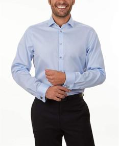 img 3 attached to 👔 Calvin Klein Men's Herringbone French Sleeve Shirts