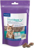 🐱 c.e.t. intellident cat bites by virbac: dental care cat treats for healthy teeth and gums, fresh breath & chicken flavor - 90 per bag logo