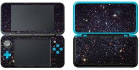 img 2 attached to 🌌 Enhance Your New 2DS XL with SKINOWN Starry Sky Black Vinyl Cover Decals: Aesthetic Skin Sticker Solution