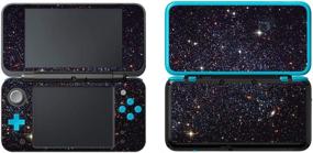 img 1 attached to 🌌 Enhance Your New 2DS XL with SKINOWN Starry Sky Black Vinyl Cover Decals: Aesthetic Skin Sticker Solution