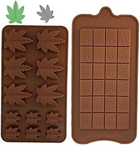 img 3 attached to Silicone Chocolate Breakable Marijuana Different