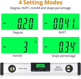 img 1 attached to Neoteck Protractor V Groove Neodymium Magnetic: Accurate Angle Measurement Tool with Enhanced Magnetic Stability