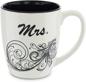 img 2 attached to 👫 Perfect Pair: KOVOT Mr Mrs Coffee Mug Set - Sip in Style Together!