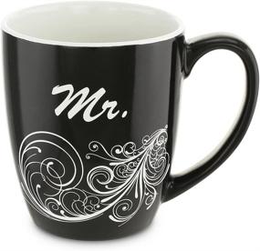 img 3 attached to 👫 Perfect Pair: KOVOT Mr Mrs Coffee Mug Set - Sip in Style Together!