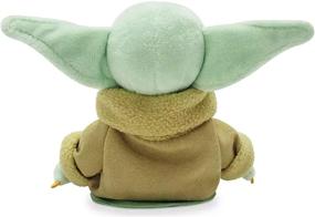 img 1 attached to 🧸 Disney Parks Exclusive Plush Pillow - Magnetic Shoulder Riding - The Child - 5 inch