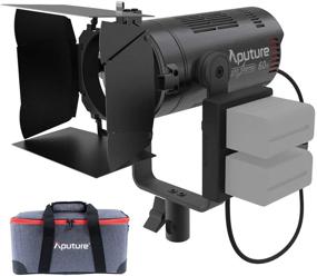 img 4 attached to Светильник Aputure Light Storm 60d: 60W Светодиодный видеосвет, настроенный на дневной свет, с регулировкой и дистанционным управлением приложением и 8 вариантами освещения.