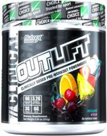 nutrex research outlift powder, 🥤 miami vice flavor, 10 servings, 8.89 oz logo