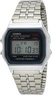 часы casio men's a-159wa-n1df - цифровые часы из линейки ww edition. логотип