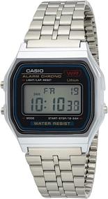 img 4 attached to Часы Casio Men's A-159WA-N1DF - цифровые часы из линейки WW Edition.