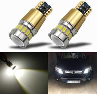 💡 kisled newest 12-24v super bright led bulbs: enhanced visibility for side marker, cargo, and 3rd brake lights logo