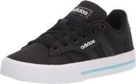 adidas daily skate black white boys' shoes and sneakers logo