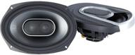 🚀 high-performance polk audio mm 6x9 inch 3-way car audio speakers (pair) - perfect for boats, motorcycles & marine environments! logo