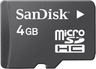 💾 4 гб карта памяти sandisk microsdhc с адаптером sd логотип