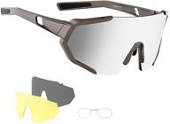 banglong cycling polarized sports sunglasses: ultimate eyewear for men and 🚴 women with 3 interchangeable lens - ideal for sports, golf, baseball, running logo