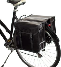 img 1 attached to 🚲 Black BikyBag Waterproof Double Panniers for Bicycles