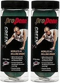 img 1 attached to 🎾 Pro Penn Ball - Pack of Two Cans, 3-Ball Capacity