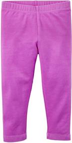 img 1 attached to Carters Girls Neon Capri Leggings