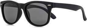 img 4 attached to Kids Sunglasses Polarized Rubber Flexible