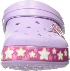 img 3 attached to Lavender Unicorn Crocs: Stylish Unisex Shoes for Toddlers - Clogs & Mules