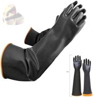 chemical resistant industrial protective gauntlets logo