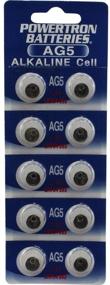 img 1 attached to 🔋 AG5 393 Alkaline Battery Button Cell LR754 SR754