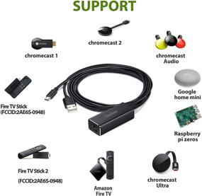 img 3 attached to 🔌 Belker Fire Stick Ethernet Adapter: Faster Internet Connectivity for Fire TV Stick, Chromecast Ultra, and More