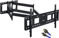 📺 for the ultimate tv viewing experience: forging mount long extension tv mount with 43 inch dual articulating arm, full motion bracket for 42-95 inch flat/curve tvs, holds up to 165 lbs, vesa800x400mm logo