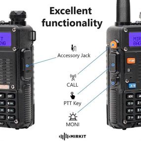 img 3 attached to 📻 Mirkit x Baofeng Radio UV-5R MK3X: FCC Approved 5W Tri-Band Radio with 2100mAh Li-ion Battery - Mirkit Edition