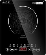 🔥 vivohome electric portable induction cooktop – 120v, 1800w, 8 preset buttons, sensor touch countertop burner, 180-min countdown timer, 0-24h timing start, adjustable temperature: 140 - 460℉ логотип