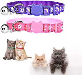 img 4 attached to Nlager Breakaway Collars Adjustable Puppies