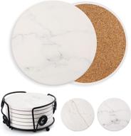 🍽️ lotfancy absorbent non-slip coasters: housewarming food service equipment & supplies for tabletop & serveware логотип