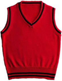 img 1 attached to Bingooutlet Uniforms Sleeveless Pullover Waistcoat