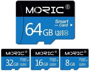 img 1 attached to TFBTLZL Moric Micro SD Memory Card – 128GB Class 10 | 100MB/s Speed | Adapter included | C10, U3, Full HD (64GB)