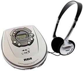 img 2 attached to 🔉 Compact and Convenient: RCA RP2365 Slim-Design Portable CD Player with Car Kit