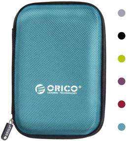 img 4 attached to 📁 ORICO 2.5inch Hard Drive Case - Portable External Drive Storage Bag for WD My Passport, Seagate, Toshiba, Samsung T5 HDD - PHD-25