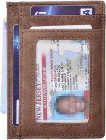 img 3 attached to Easyoulife Wallet Leather Pocket Vintage Men's Accessories for Wallets, Card Cases & Money Organizers