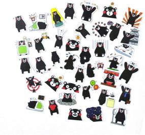 img 1 attached to Assorted Animals Planner Stickers - 250pcs, No Repeats. Cutest Cat, Bear, Rabbit, Hamster Decorative Sticker Collection for Scrapbooking, DIY Crafts, Album, and Bullet Journals