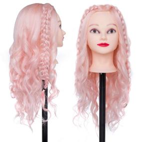 img 3 attached to Cosmetology Mannequin Hairdresser Training Straightening