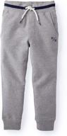 👖 boys' clothing: hope henry french terry jogger pants logo