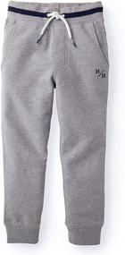 img 4 attached to 👖 Boys' Clothing: Hope Henry French Terry Jogger Pants