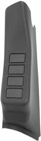 img 1 attached to 🚙 Rugged Ridge 17235.56 Switch Pod for Left Hand Drive Jeep Wrangler JK (07-10): A Pillar Accessory