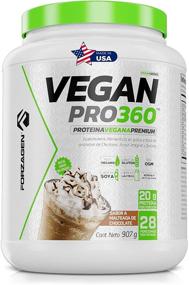 img 4 attached to 🌱 Forzagen Organic Vegan Protein Powder - Quinoa Brown Rice Pea Blend: Dairy Free & Plant Based Protein Powder