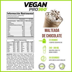 img 2 attached to 🌱 Forzagen Organic Vegan Protein Powder - Quinoa Brown Rice Pea Blend: Dairy Free & Plant Based Protein Powder