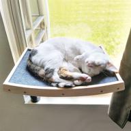 🐱 joyo cat window perch: strong suction cups, weighted up to 40lb, safety & space-saving indoor cat hammock logo