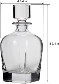 img 2 attached to Decanter: The Perfect Blend of Elegance and Utility for Food Service Equipment & Supplies