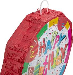 img 2 attached to 🎉 Exciting Party Fun Pull String Pinata: Large Capacity with Hidden Door for Kids Birthday Parties - Filled with Candy, Treats & Gifts!