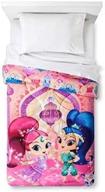 🌟 magical twin comforter: nickelodeon shimmer and shine logo