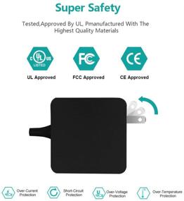 img 3 attached to ⚡ 65W USB Type C AC Charger for Lenovo ThinkPad T-Series, X-Series, Yoga, E-Series, P-Series: Power Supply Adapter Cord, Fast Charging